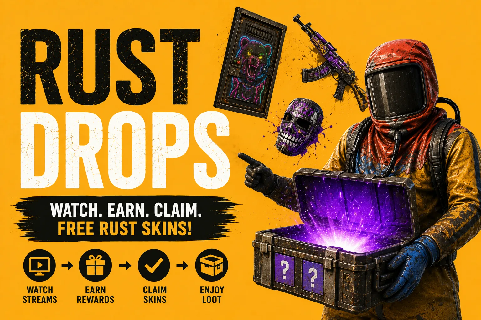 Rust Drops: How to Get Free Skins and Twitch Rewards