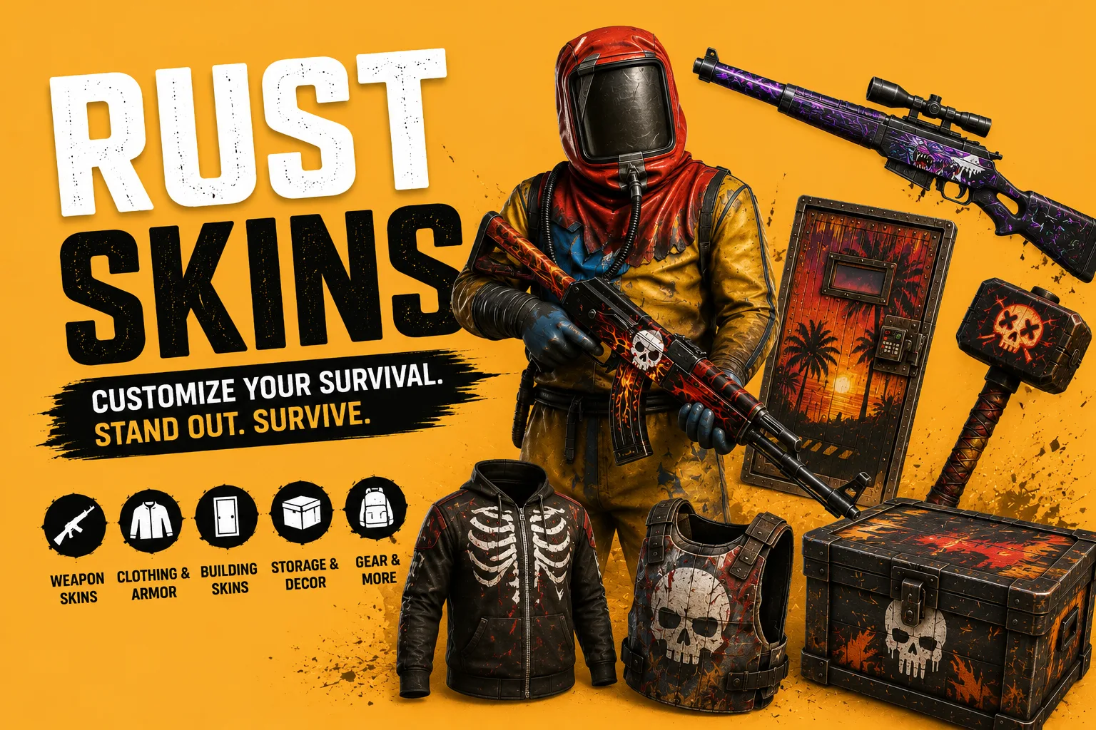Rust Skins: Complete Guide to Buying, Using and Collecting